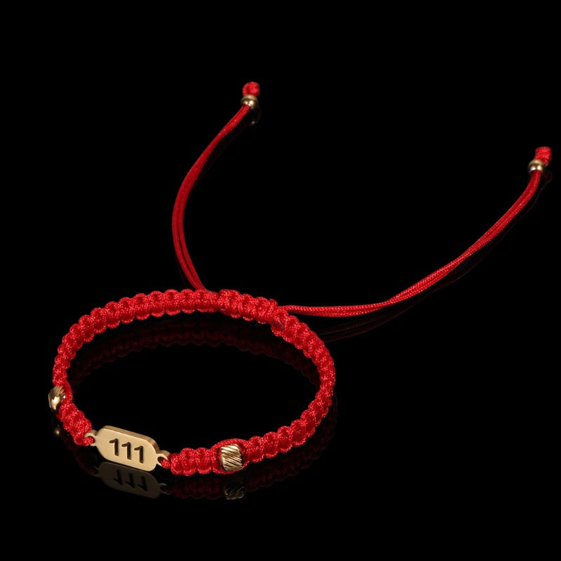 Buddha & Karma 111 Divine Luck Angel Number Bracelet