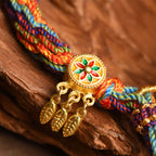 Fortune Jewel Tibetan Om Mani Padme Hum Dreamcatcher Luck Colorful Reincarnation Knot String Bracelet