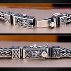 Fortune Jewel Retro Dragon Keel Braided Design Balance Healing Bracelet