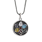 Fortune Jewel Tibetan Om Mani Padme Hum Purity Necklace Pendant
