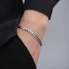 Fortune Jewel Double Dorje Vajra Strength Punk Copper Chain Bracelet Necklace