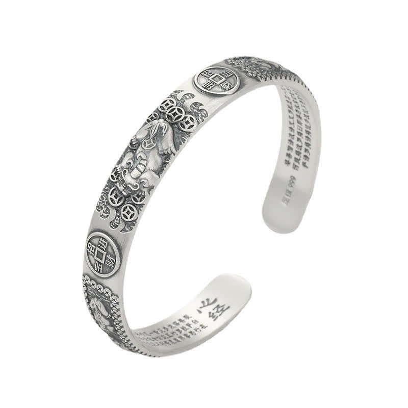 Fortune Jewel FengShui Lucky PiXiu Protection Adjustable Bracelet