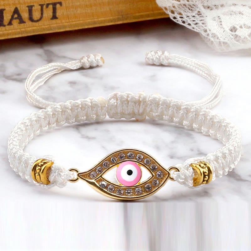 Fortune Jewel Evil Eye Keep Away Evil Spirits String Bracelet