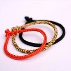 Fortune Jewel Tibetan Handmade Eight Thread Peace Knot Protection Braided String Bracelet