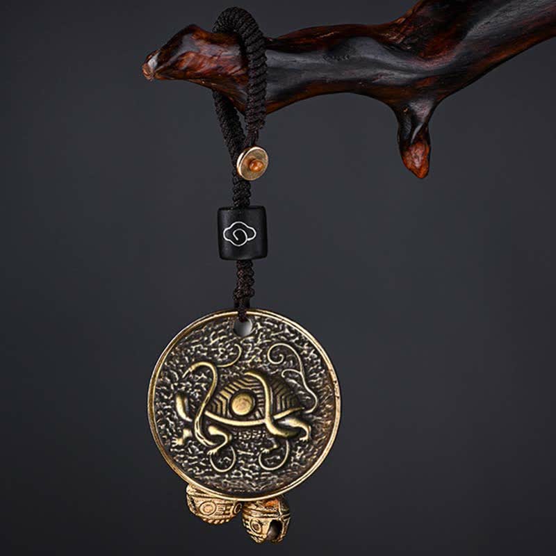 Fortune Jewel Four Symbols Azure Dragon White Tiger Vermilion Bird Black Tortoise Key Chain Fortune Jewel