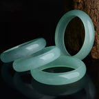 Fortune Jewel Natural Jade Luck Healing Prosperity Bangle Bracelet