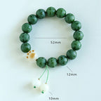 Fortune Jewel Bodhi Seed Om Mani Padme Hum Carved Harmony Bracelet