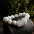 Fortune Jewel Fengshui Wealth Prosperity Jade PiXiu Luck Bracelet