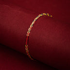 Fortune Jewel Handmade Five Color Thread Luck Couple Child Adult Bracelet