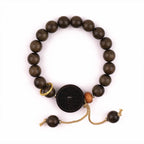 Fortune Jewel Ebony Wood Mountain Ghosts Spend Money Balance Bracelet