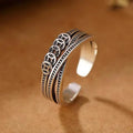 Fortune Jewel Copper Coin Wealth Luck Ring