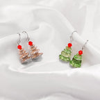 Fortune Jewel Various Crystals Christmas Tree Amethyst Peace Healing Drop Earrings