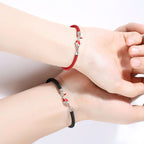 Fortune Jewel Koi Fish Luck Wealth Braided Chain Couple Bracelet