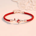 Fortune Jewel Koi Fish Luck Wealth Braided Chain Couple Bracelet
