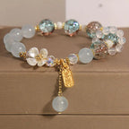 Fortune Jewel "Wishing You Healing and Grace" Blue Chalcedony Bracelet Includes Gift Message Card Fortune Jewel