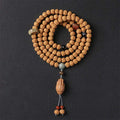 Fortune Jewel Bodhi Seed Three-eyed Dzi Bead Buddha Hand Charm Wealth Bracelet