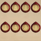 Fortune Jewel Chinese Zodiac Natal Buddha Small Leaf Red Sandalwood Ebony Longevity Necklace Pendant