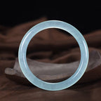 Fortune Jewel Blue Chalcedony Emotional Balance Energy Bracelet Bangle