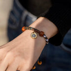 Fortune Jewel "Cheers to Harmony and Blessings" Tibetan Rope Bracelet Includes Gift Message Card Fortune Jewel