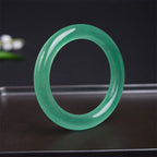 Fortune Jewel Natural Jade Luck Prosperity Bracelet Bangle