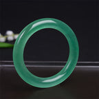 Fortune Jewel Natural Jade Luck Prosperity Bracelet Bangle
