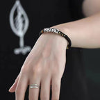 Fortune Jewel Copper Auspicious Clouds Luck String Bracelet