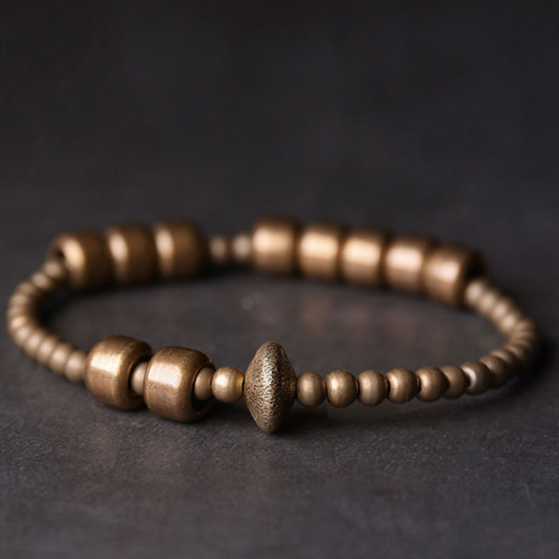 Fortune Jewel Vintage Copper Brass Blance Wealth Bracelet