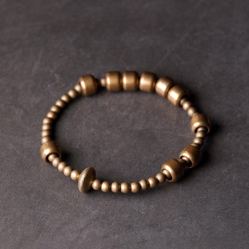 Fortune Jewel Vintage Copper Brass Blance Wealth Bracelet