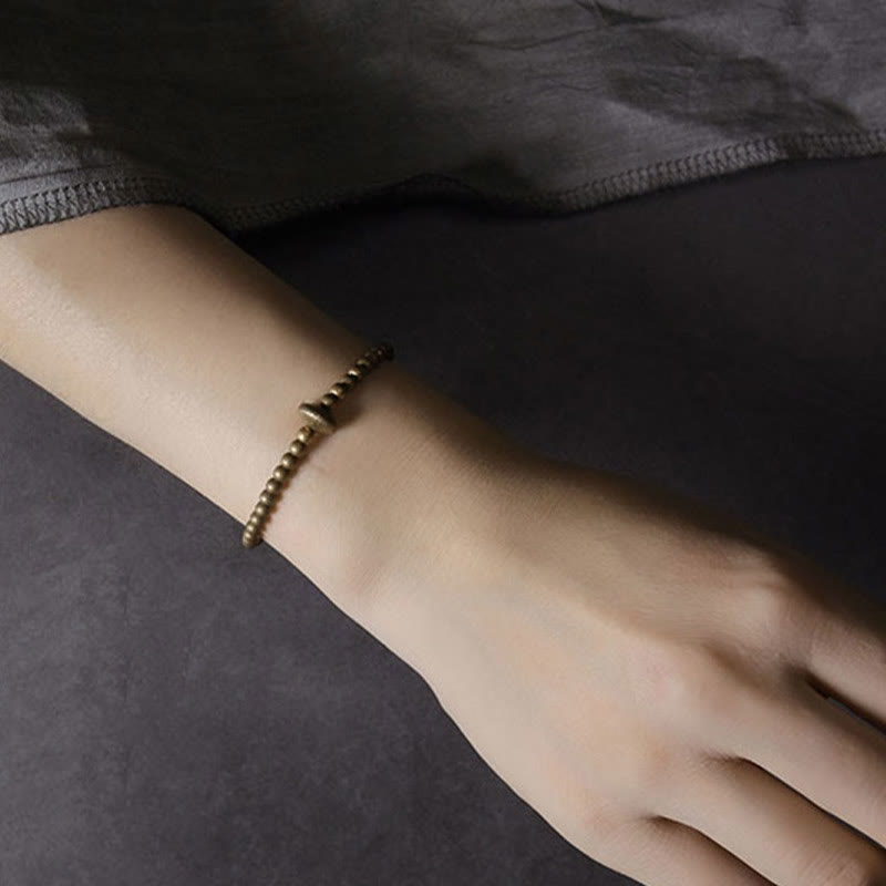 Fortune Jewel Vintage Copper Brass Blance Wealth Bracelet