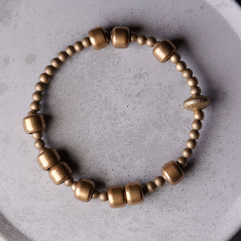 Fortune Jewel Vintage Copper Brass Blance Wealth Bracelet