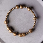 Fortune Jewel Vintage Copper Brass Blance Wealth Bracelet