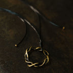 Fortune Jewel Vintage Copper Brass Luck Handmade Necklace Pendant