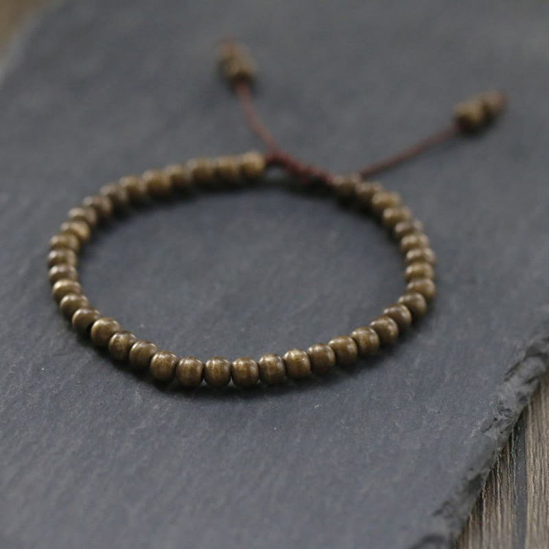 Fortune Jewel Copper Brass Beads Balance Wealth Simple Bracelet