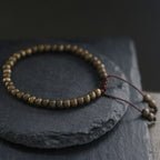Fortune Jewel Copper Brass Beads Balance Wealth Simple Bracelet