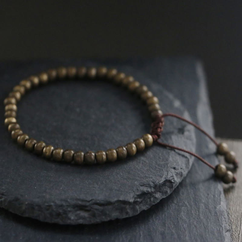 Fortune Jewel Copper Brass Beads Balance Wealth Simple Bracelet