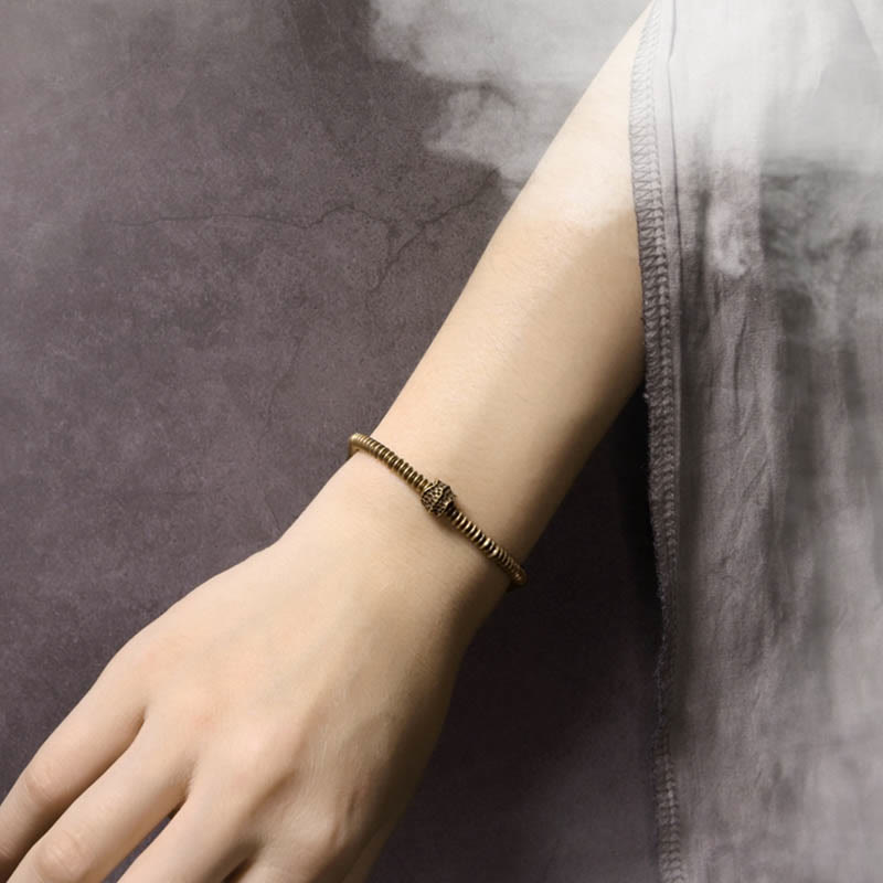 Fortune Jewel Balance Copper Luck Brass Bracelet
