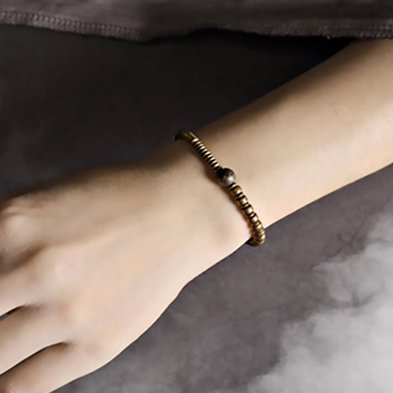 Fortune Jewel Balance Copper Luck Brass Bracelet