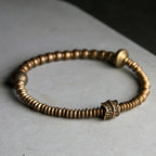 Fortune Jewel Balance Copper Luck Brass Bracelet