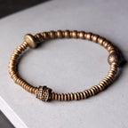 Fortune Jewel Balance Copper Luck Brass Bracelet