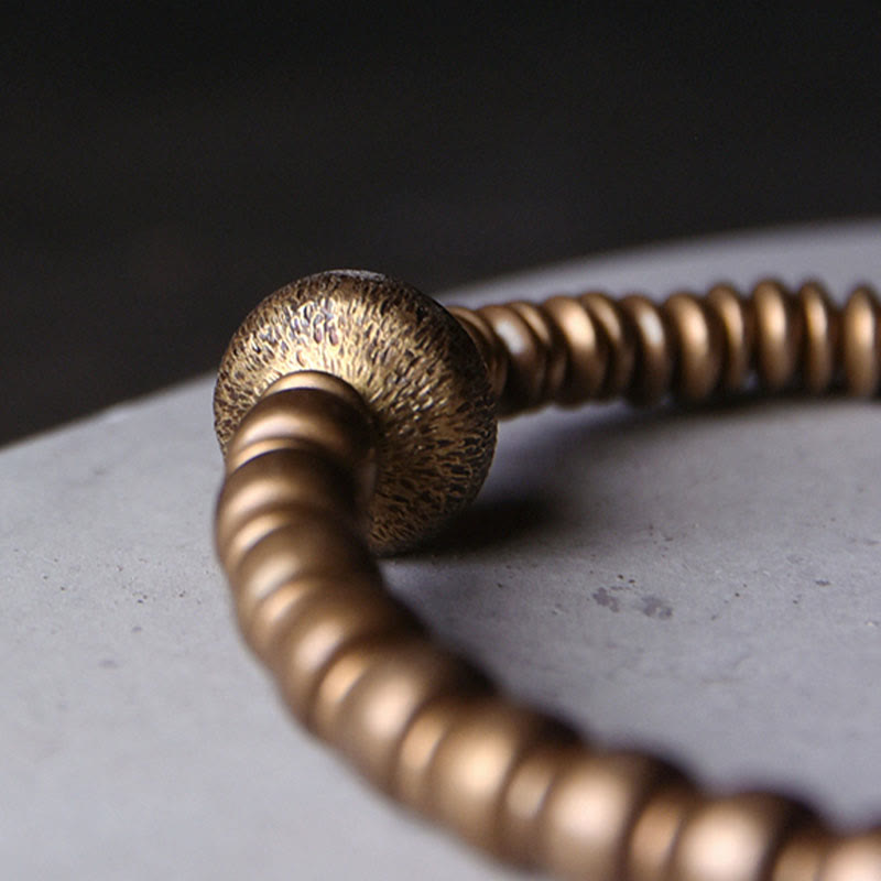 Fortune Jewel Balance Copper Luck Brass Bracelet
