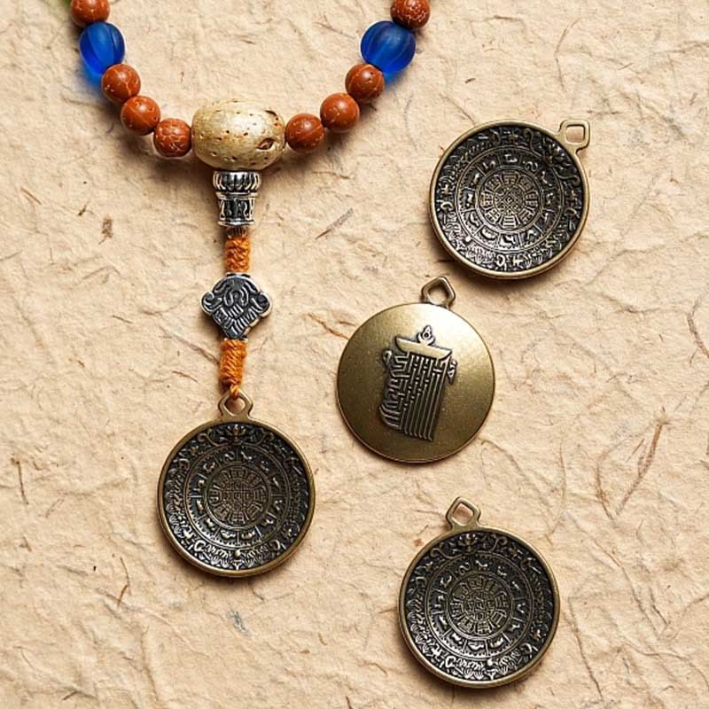 Fortune Jewel Tibet Bodhi Seed 108 Mala Beads Wisdom Peace Bracelet Necklace