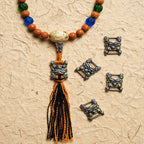 Fortune Jewel Tibet Bodhi Seed 108 Mala Beads Wisdom Peace Bracelet Necklace