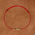 Fortune Jewel Handmade 925 Sterling Silver Small Pieces Protection Braided Ultra-Thin Rope Bracelet