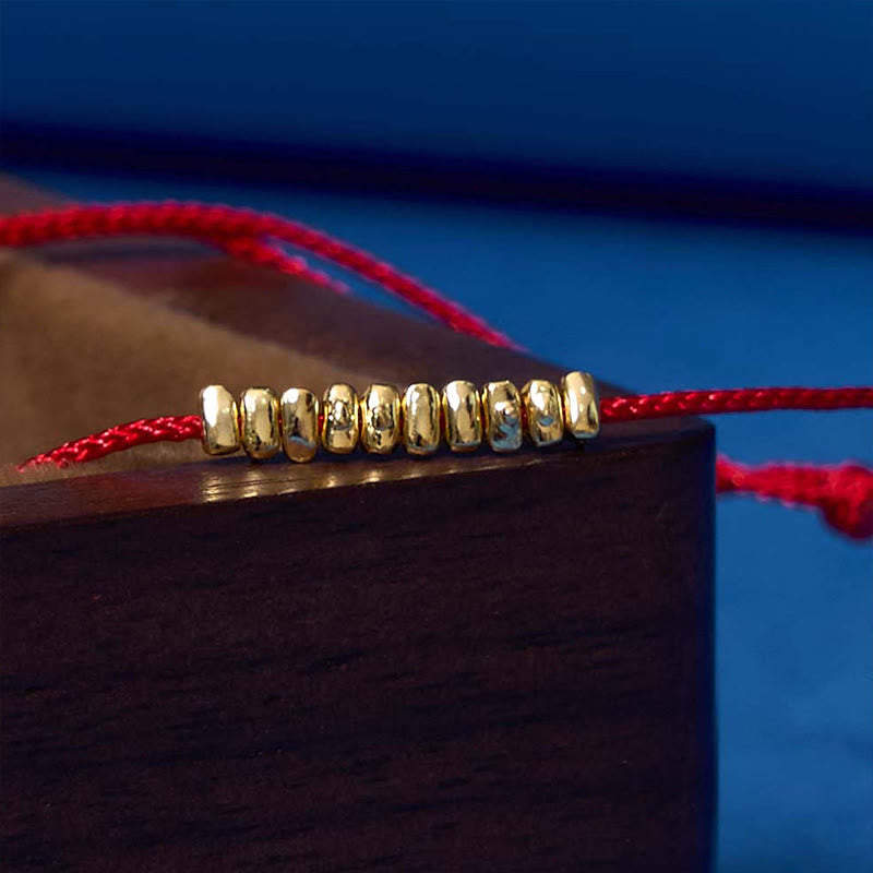 Fortune Jewel Handmade 925 Sterling Silver Small Pieces Protection Braided Ultra-Thin Rope Bracelet