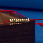 Fortune Jewel Handmade 925 Sterling Silver Small Pieces Protection Braided Ultra-Thin Rope Bracelet