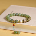 Fortune Jewel Jade Sandalwood Bamboo Pearl Prosperity Bracelet