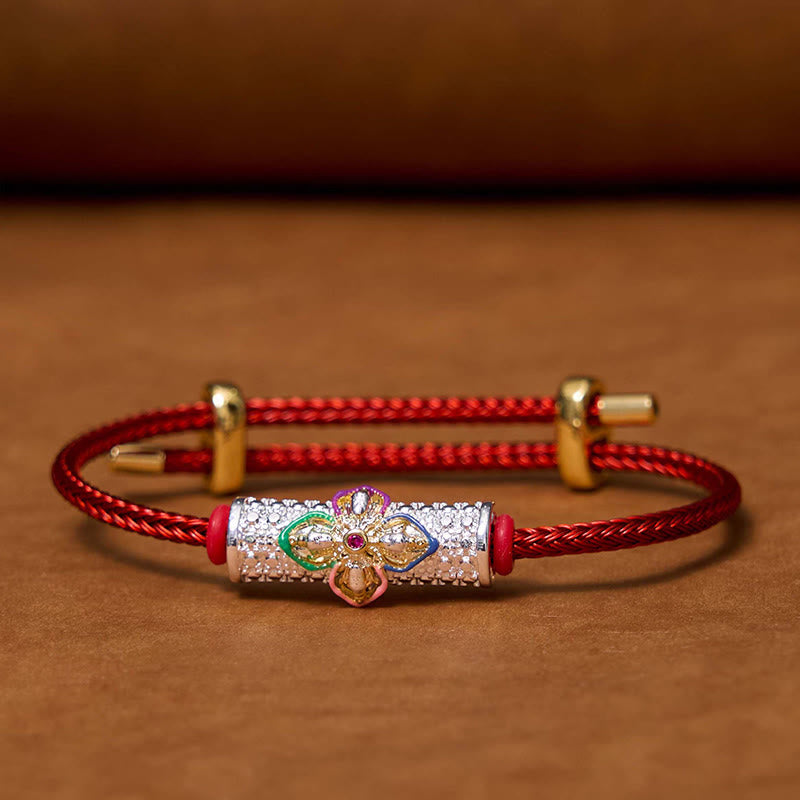 Fortune Jewel Copper Luck Red String Bracelet