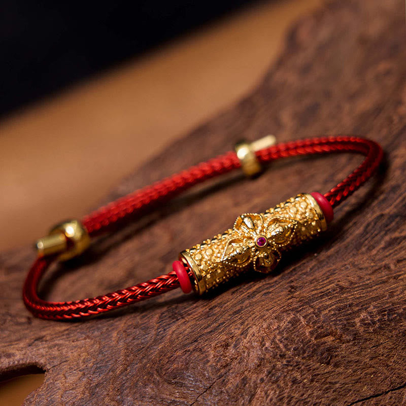 Fortune Jewel Copper Luck Red String Bracelet