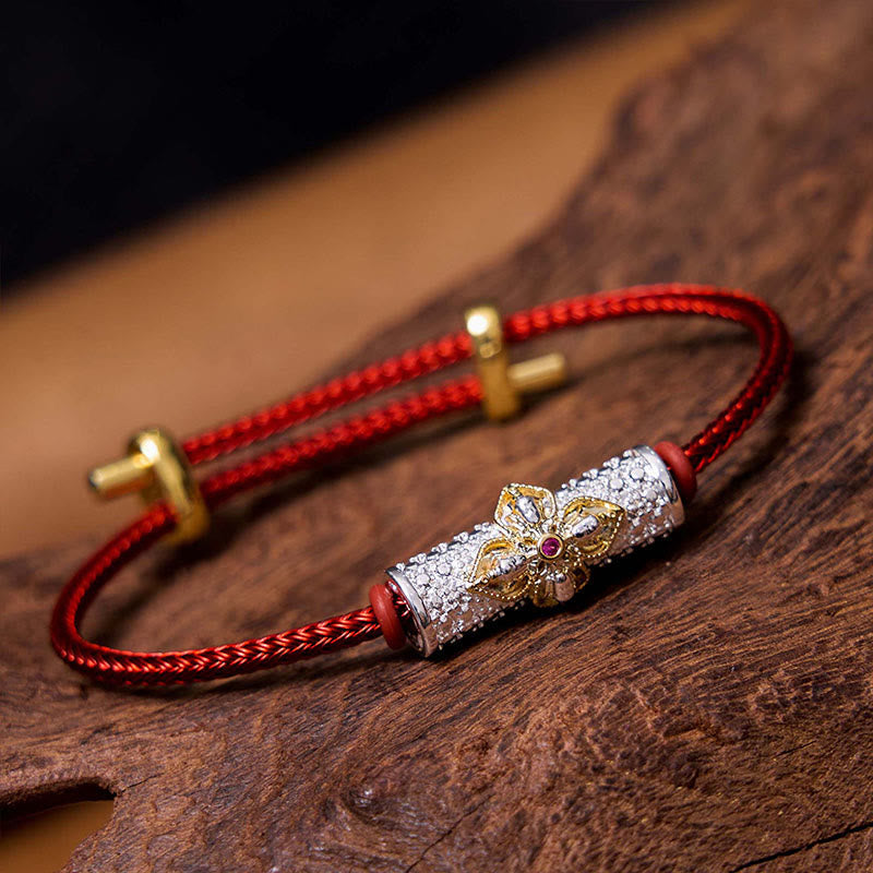 Fortune Jewel Copper Luck Red String Bracelet