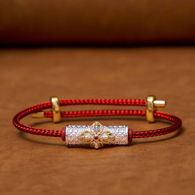 Fortune Jewel Copper Luck Red String Bracelet